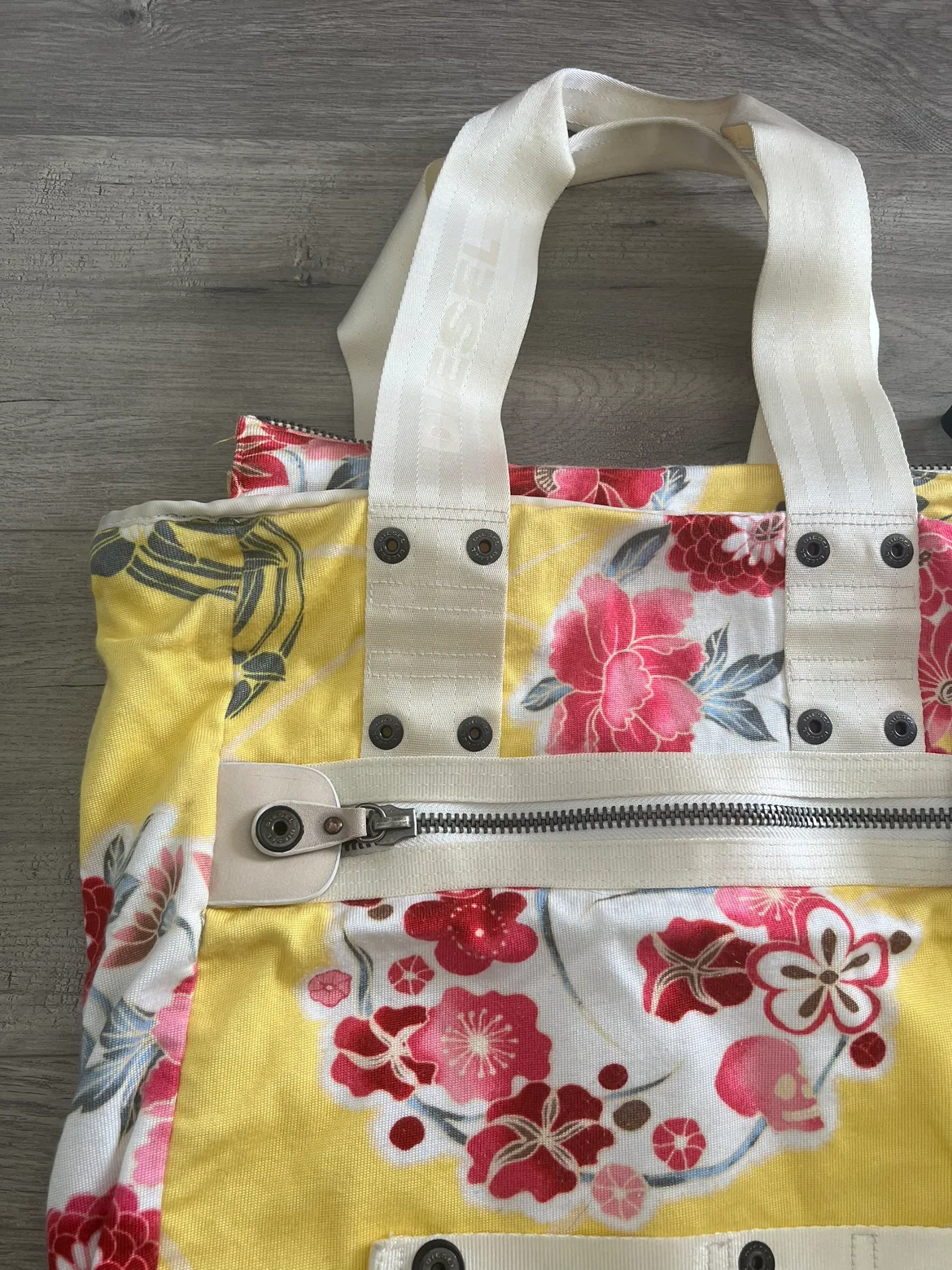 Diesel Floral Tote Shopper Bag image indicator(3)