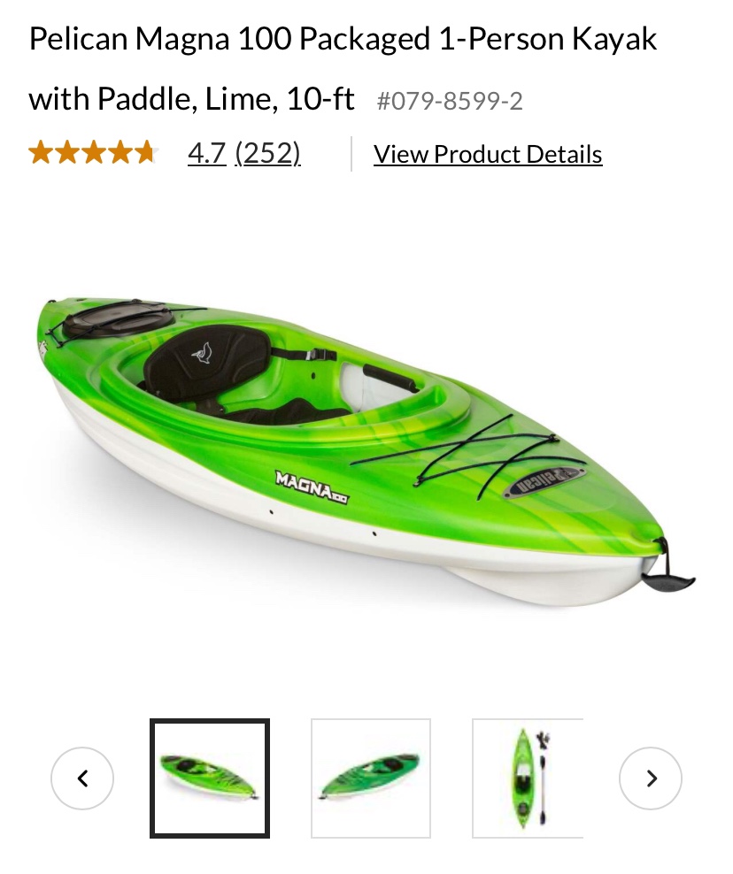 Pelican Magna 100 Kayak X 2