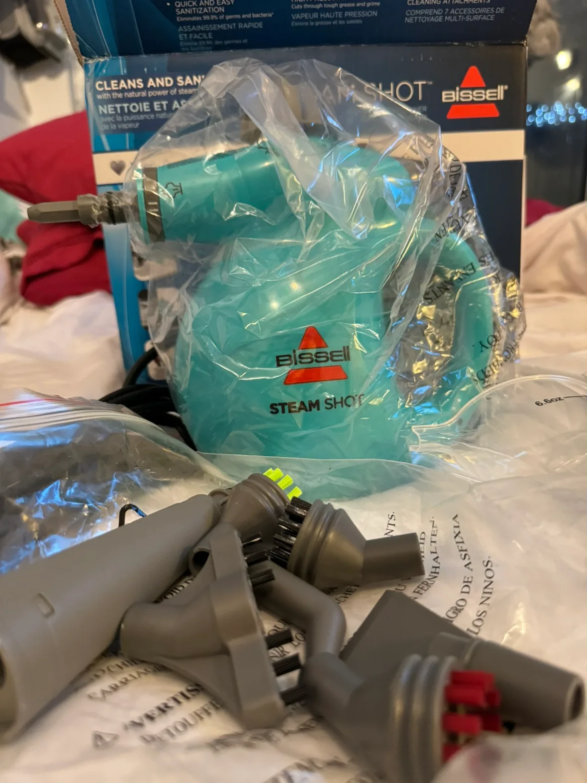 Bissell Steam Shot Handheld Steam Cleaner thumbnail