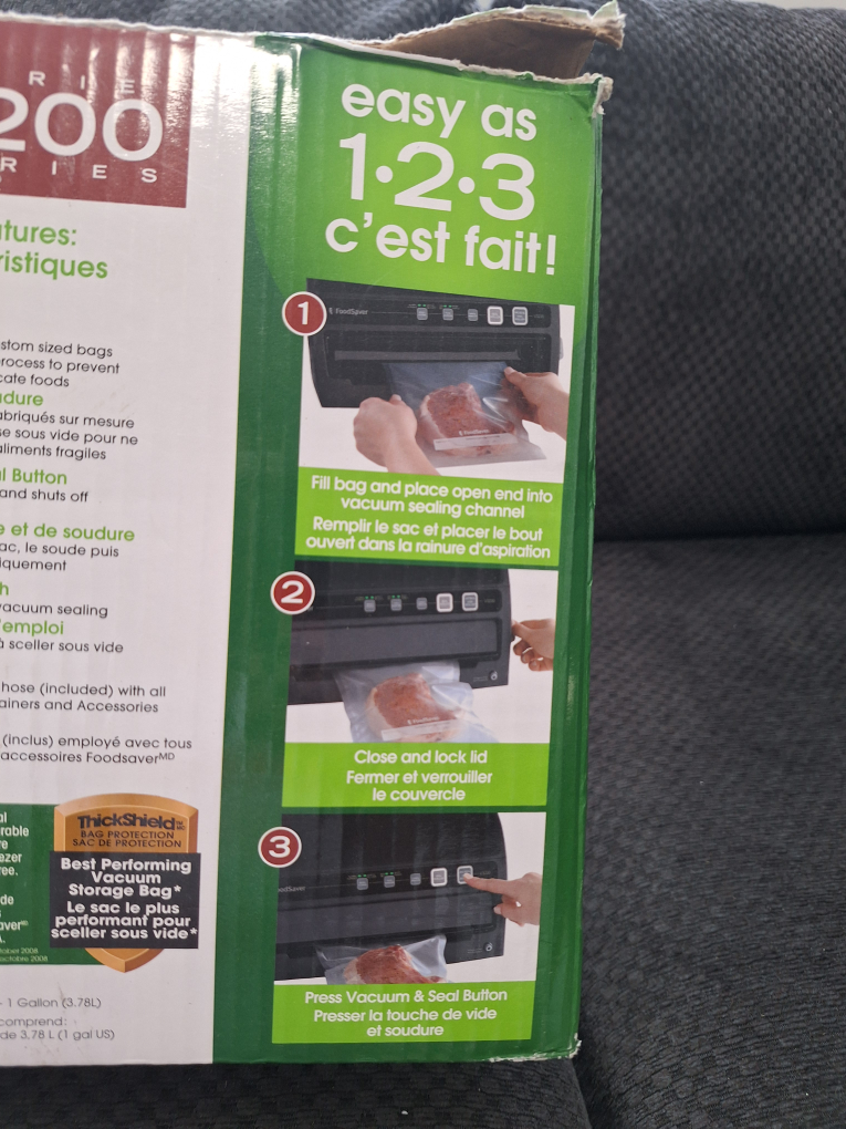 FoodSaver Vacuum Sealer V3230 - photo 5