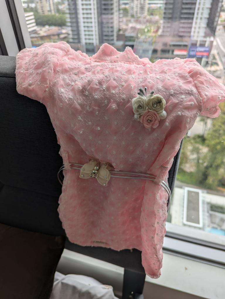 Pink Polka Dot Dress