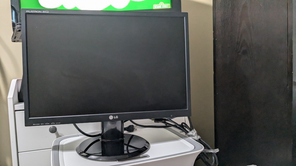 LG Flatron monitor