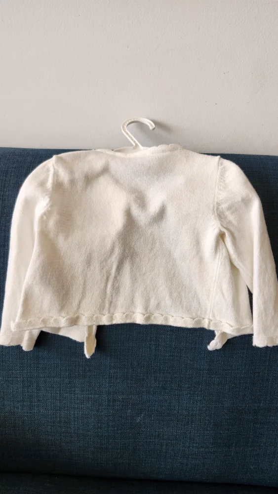 White Baby Cardigan image indicator(2)