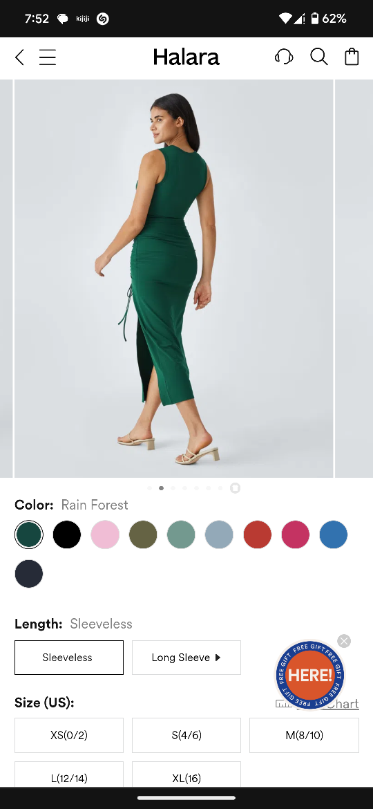 Halara Cutout Midi Dress - photo 2