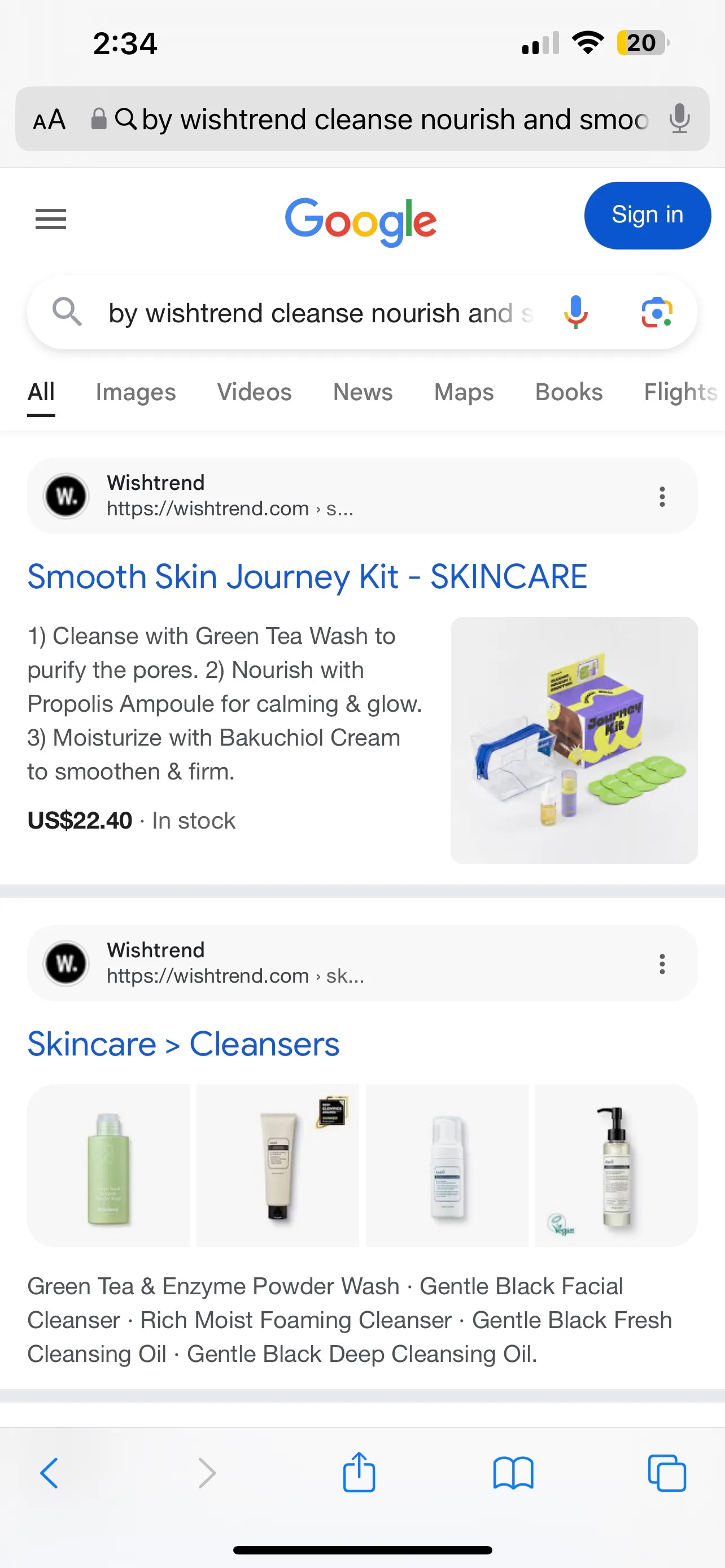 By Wishtrend Smooth Skin Journey Trial Kit image indicator(5)