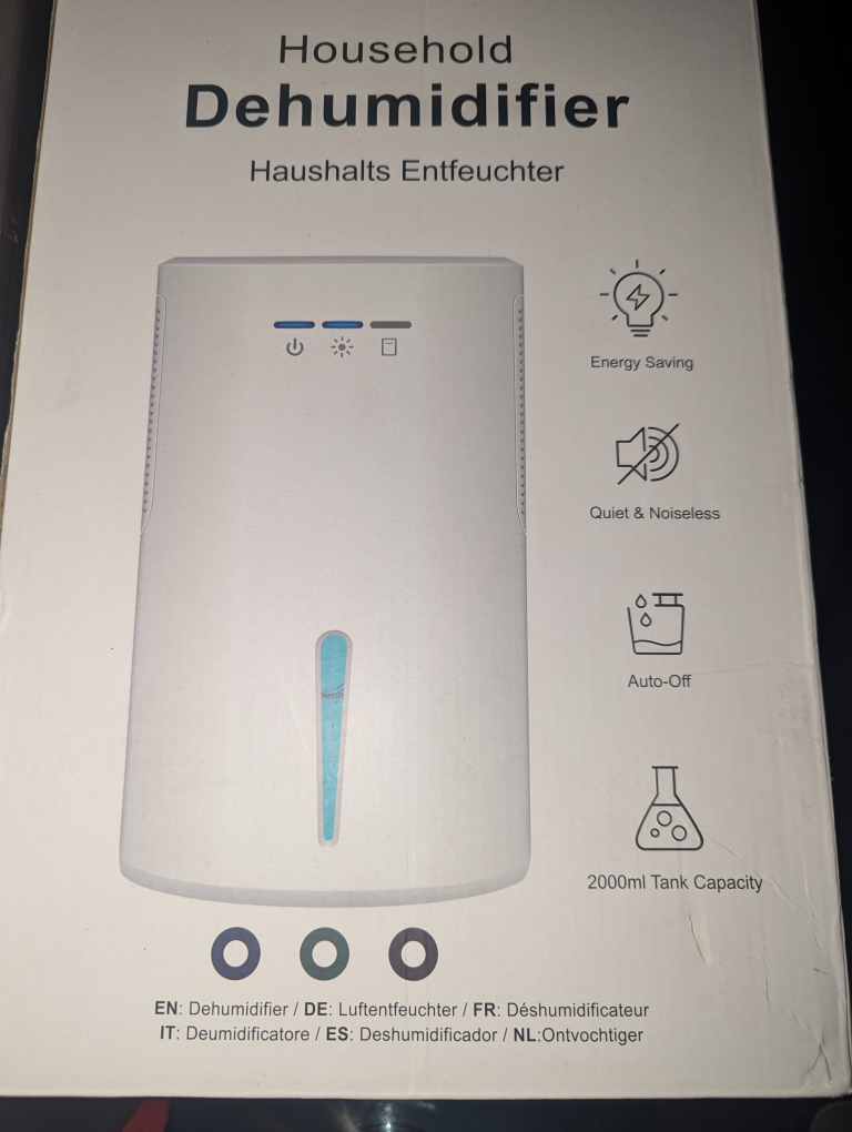 BNIB Gocheer Dehumidifier