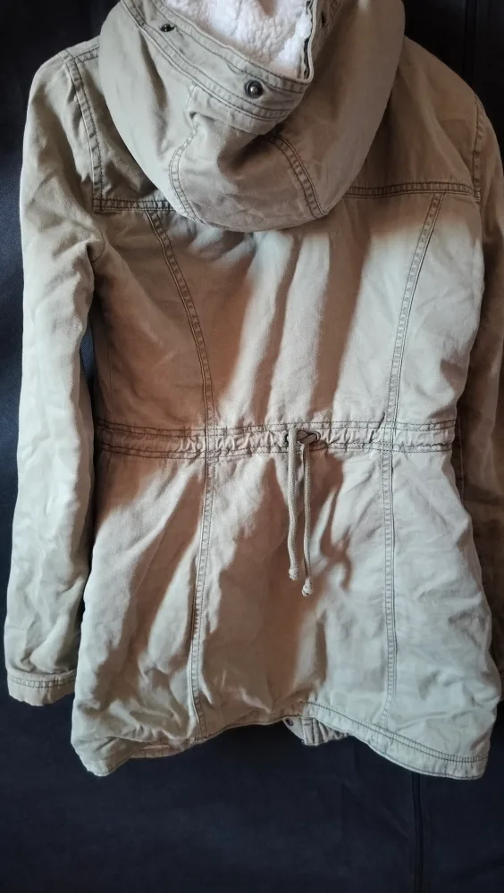 Green Winter Jacket with Fleece Lining image indicator(2)