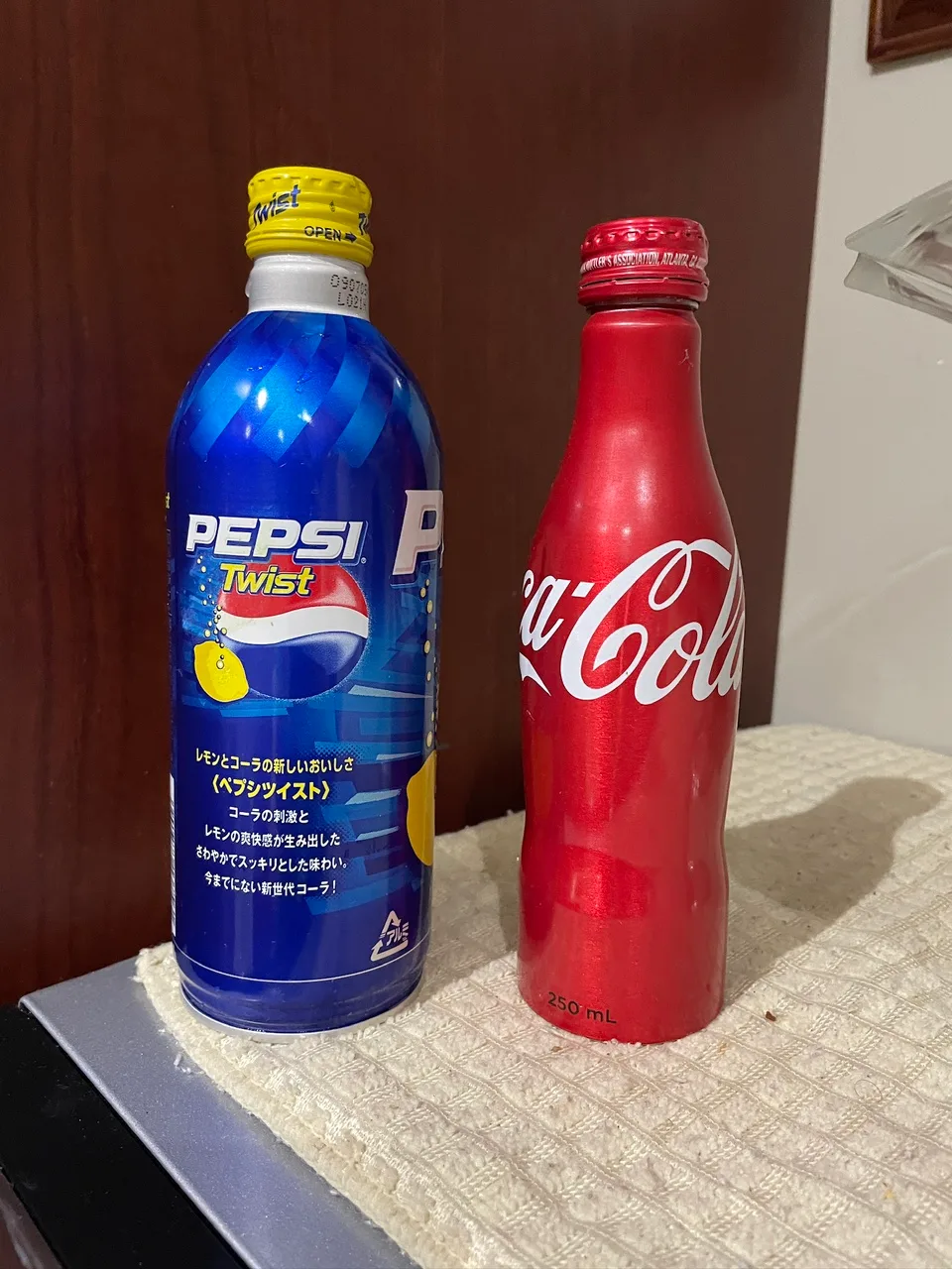 Pepsi Twist and Coca-Cola Cans thumbnail