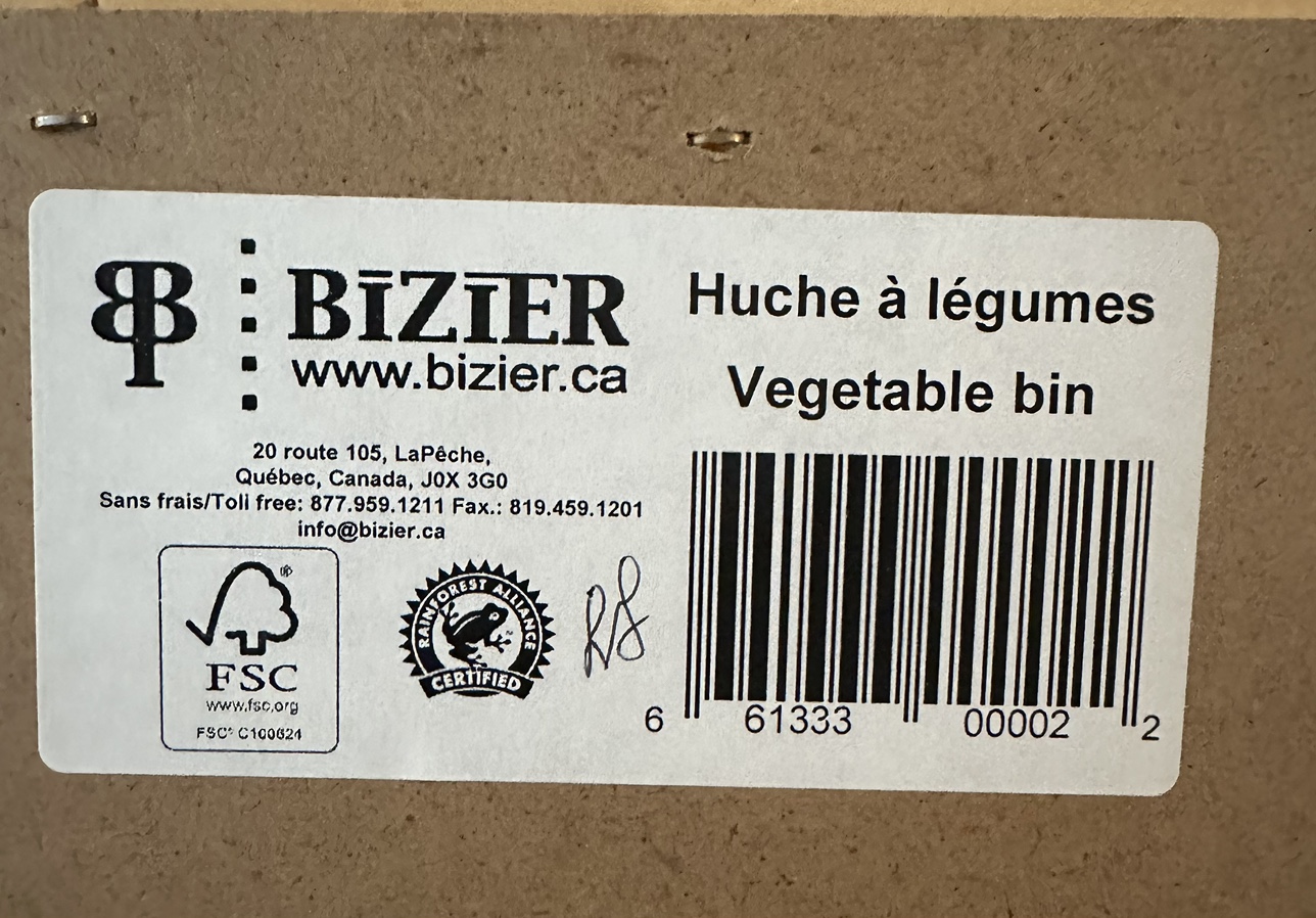 Bizier Vegetable Bin - photo 3