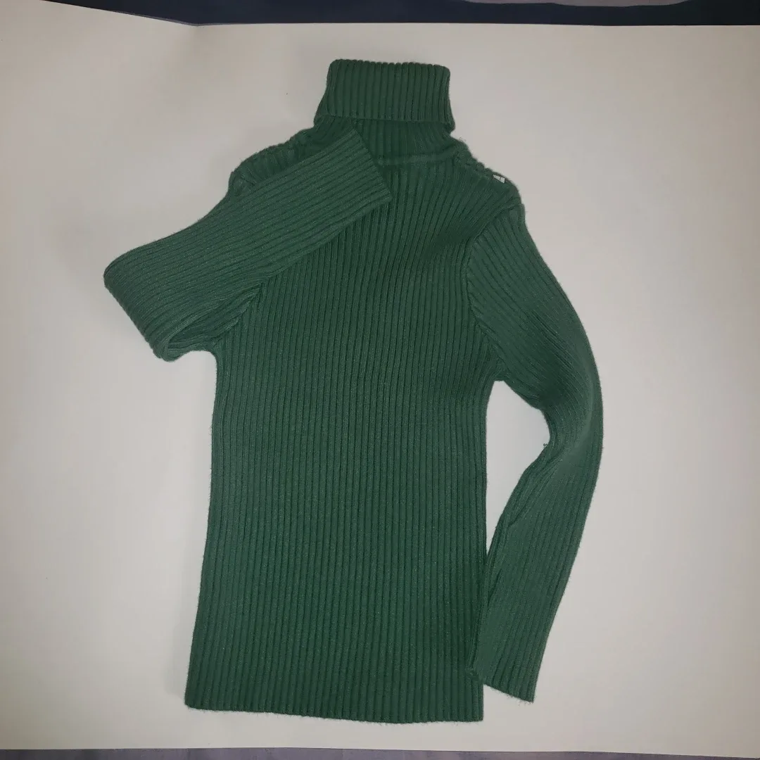 Green Turtleneck Sweater 🧡 image indicator(2)