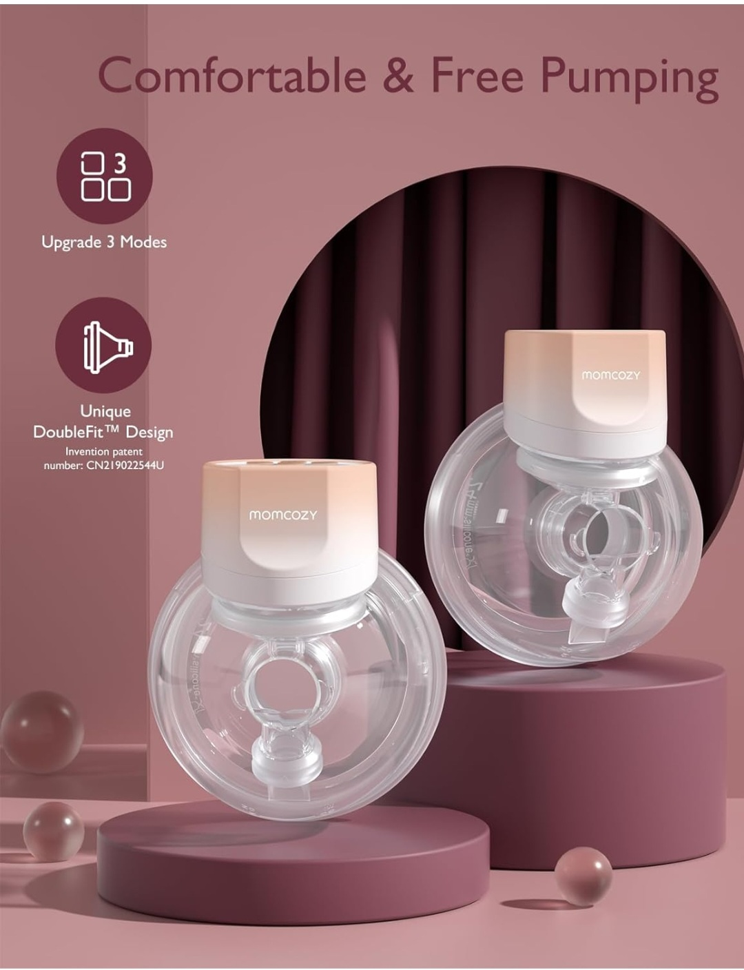 Wearable Breast Pump - photo 3