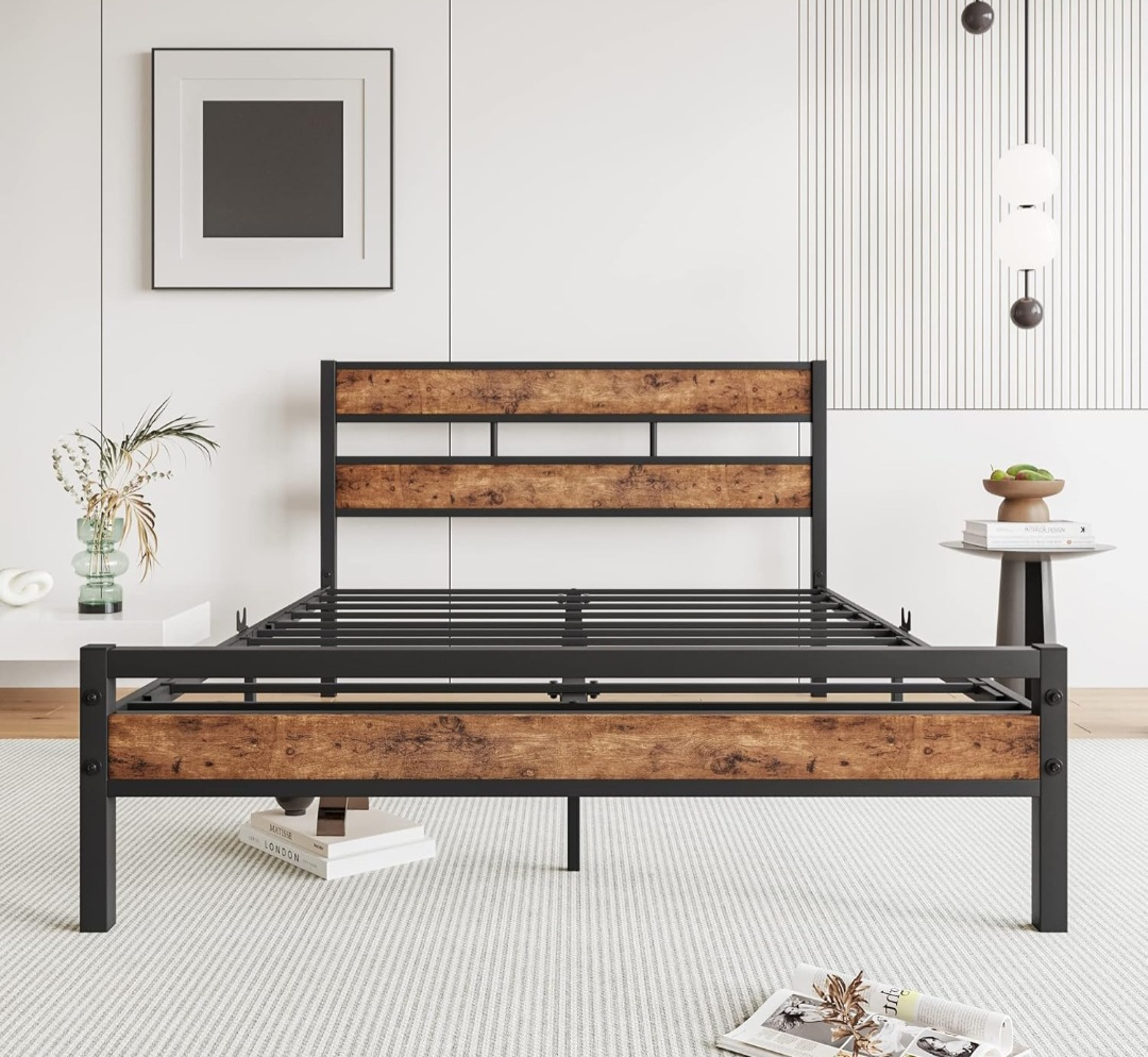 Metal Bed Frame queen size