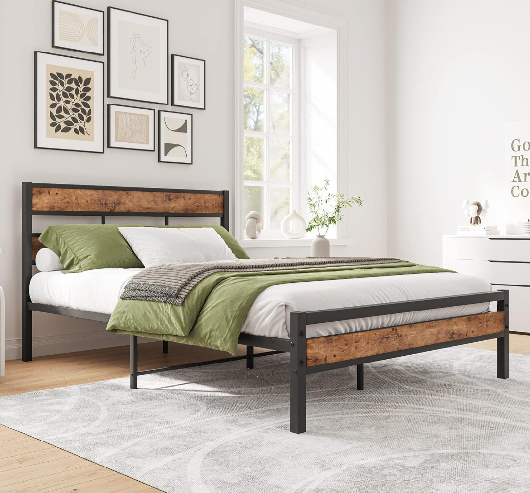 Metal Bed Frame queen size - photo 2