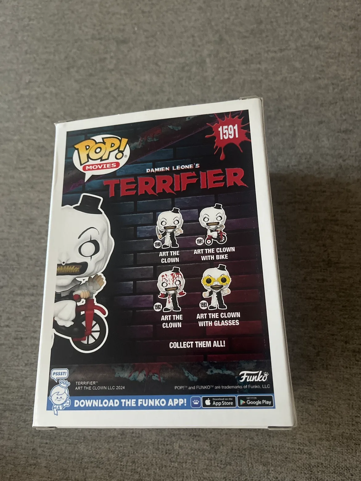Funko Pop! Movies Art the Clown with Bike image indicator(2)