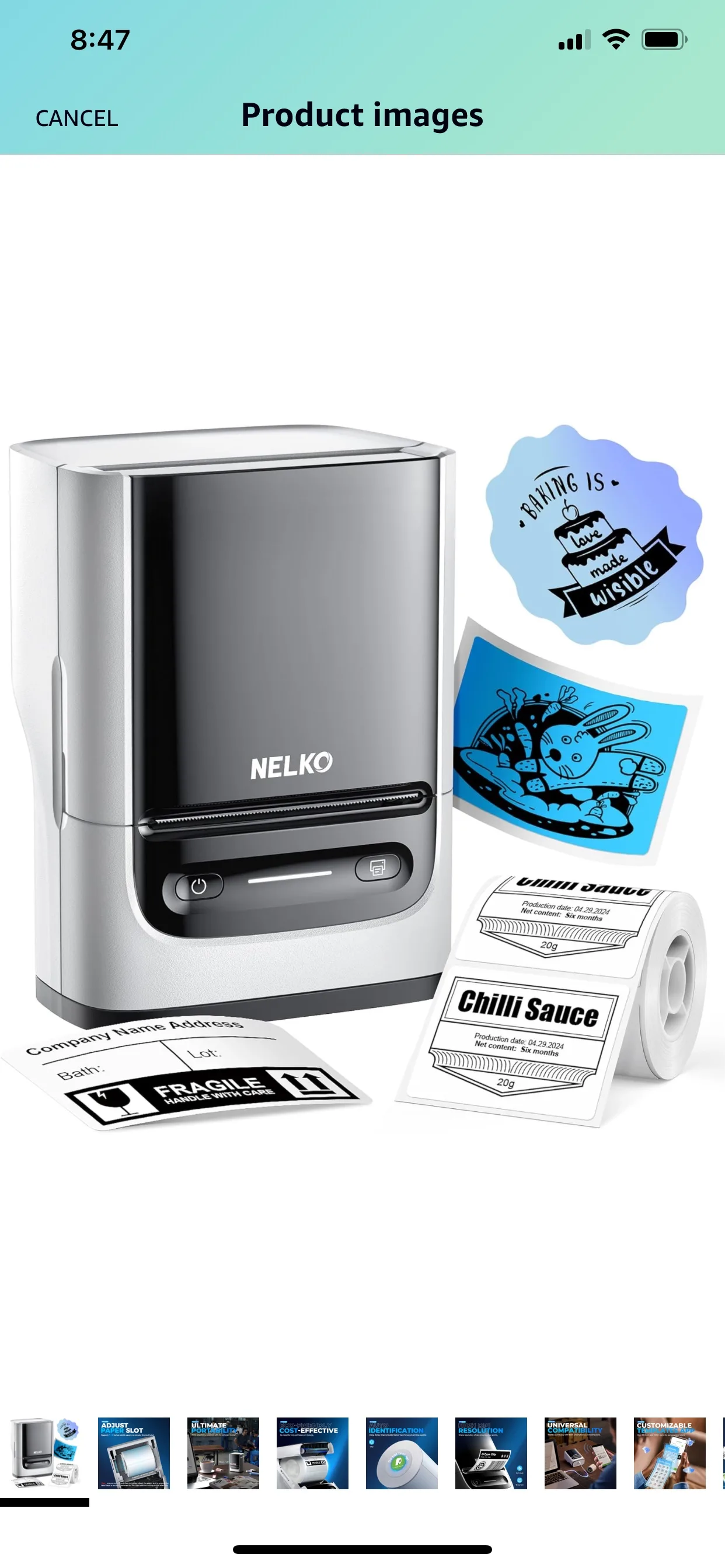 Brand new label printer thumbnail