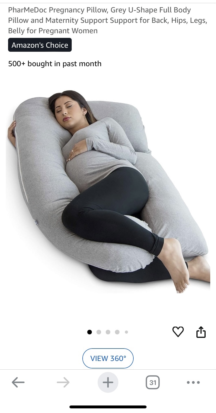 Pregnancy Pillow- FINAL PRICE!!