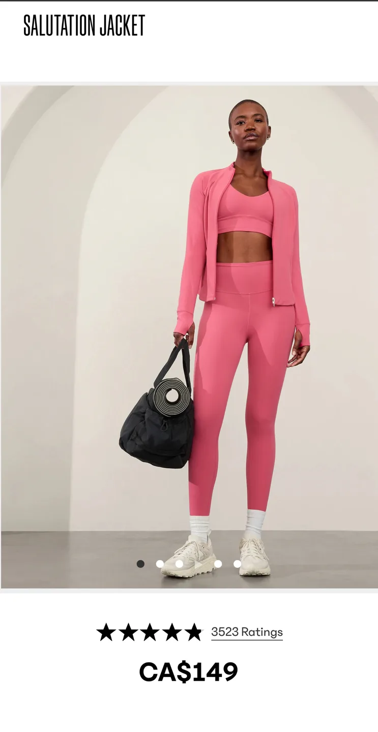 Athleta Salutation jacket (New) image indicator(3)