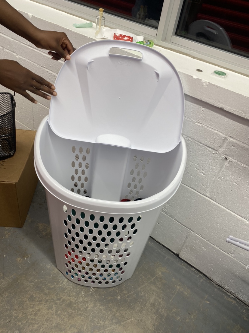 Laundry Basket with Wheels - photo 2