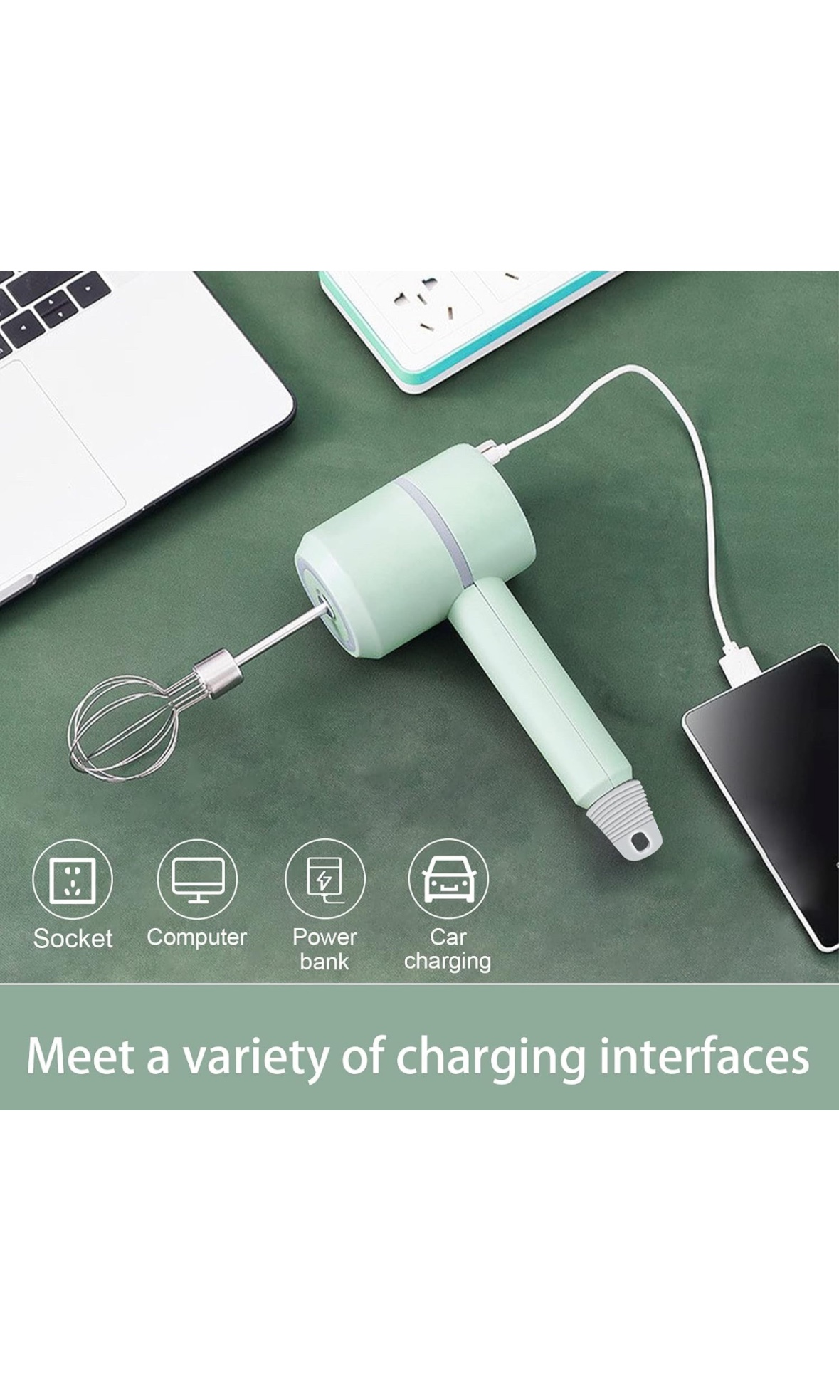 Portable Wireless Egg Beater