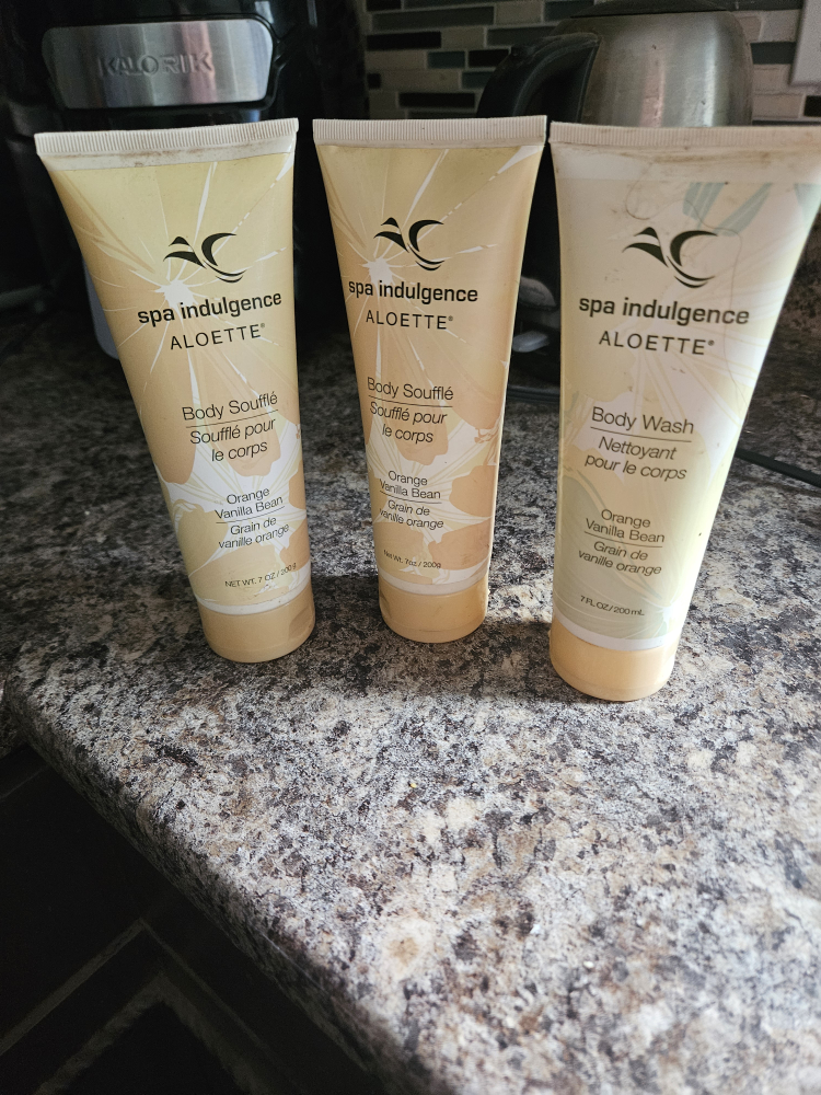 Spa Indulgence Aloette Body Souffle and Body Wash