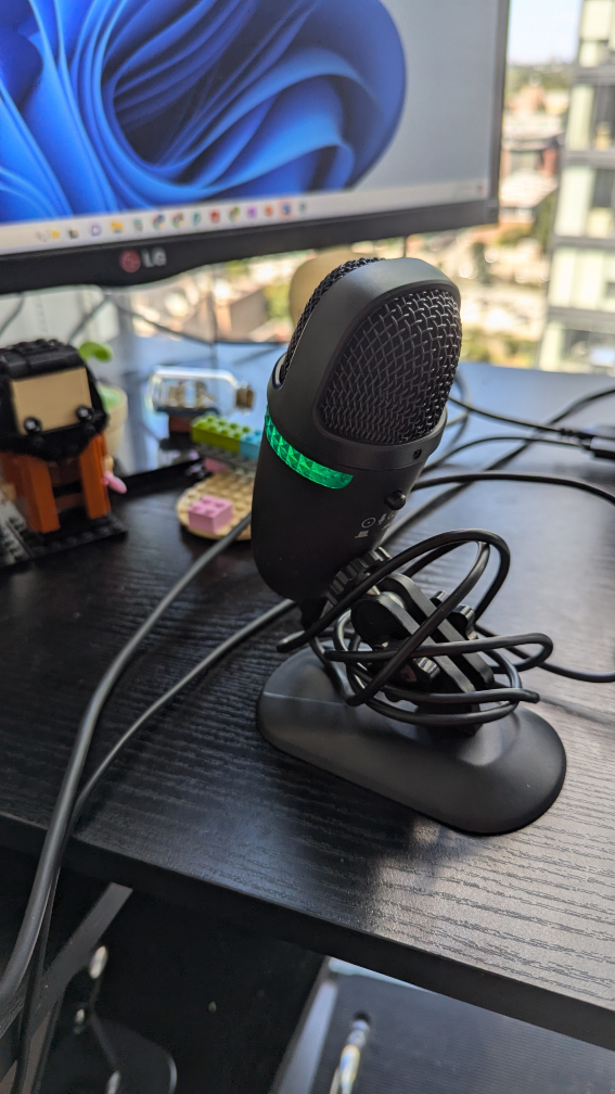 Cyber Acoustics USB Microphone Dual Pattern