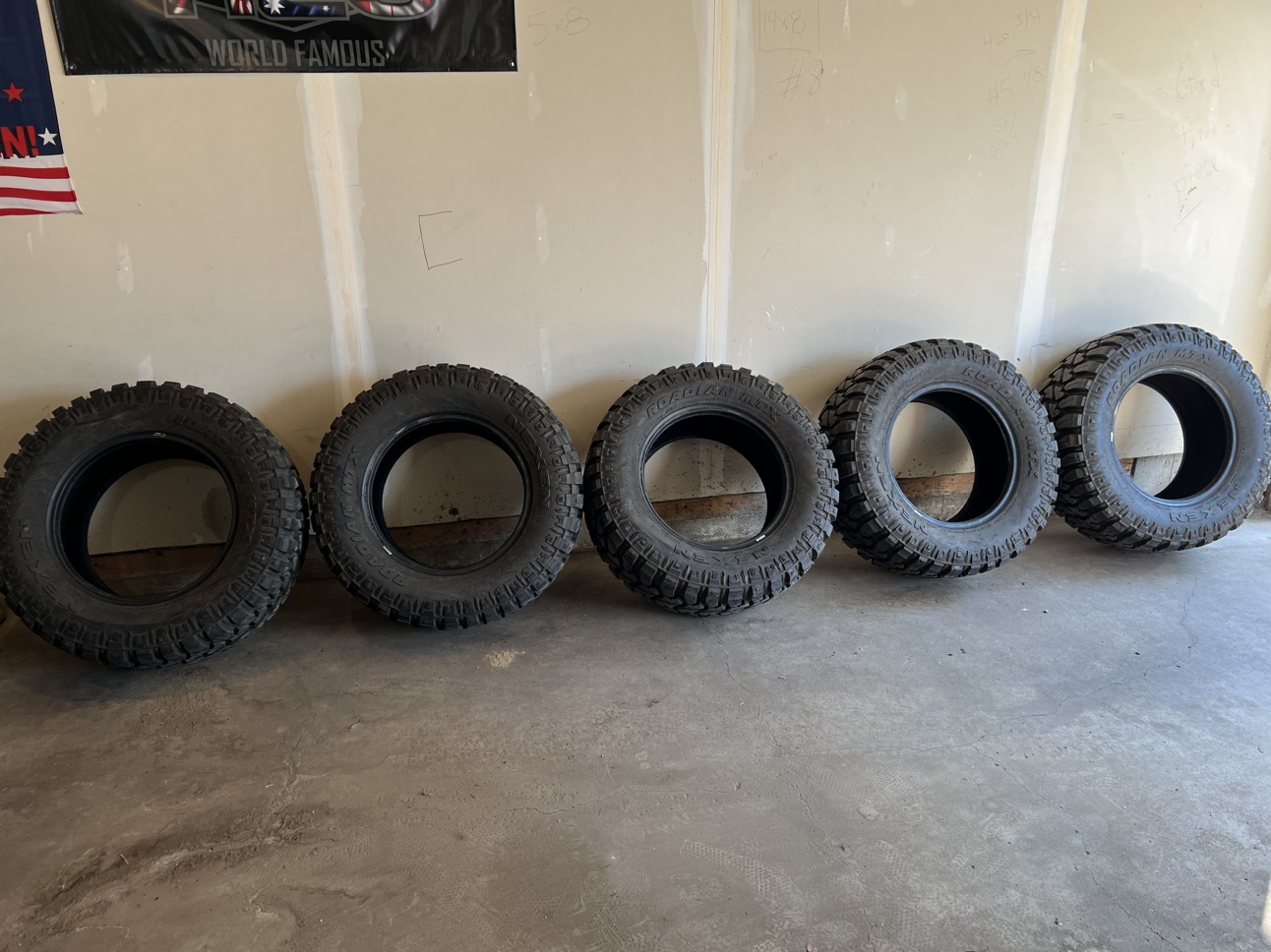 Set of 5 Nexen Roadian MTX 33x12.50R18 LT Mud Tires - photo 4