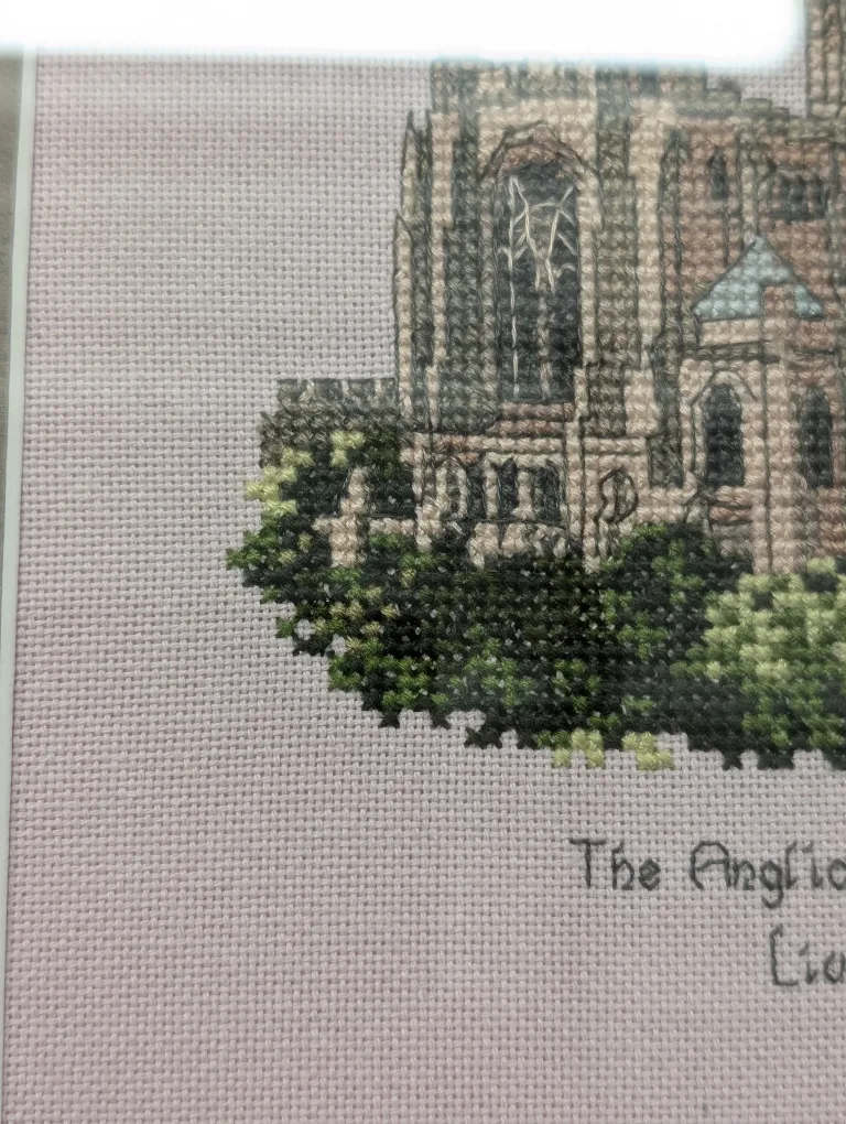 Liverpool Anglican Cathedral Cross Stitch image indicator(2)