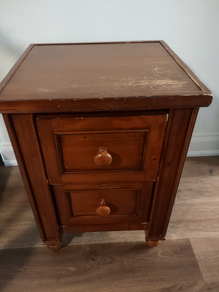 Wooden Nightstand