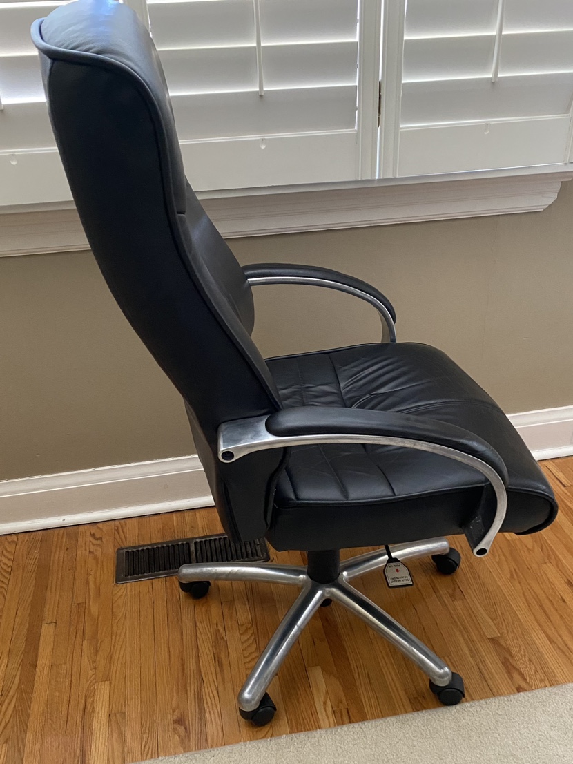 Black Leather Office Chair