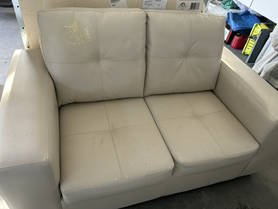 Free leather sofa set