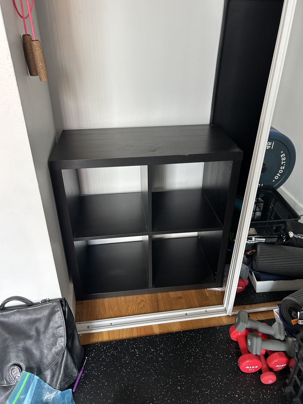 Black Cube Shelving Unit (kallax/Expedit)