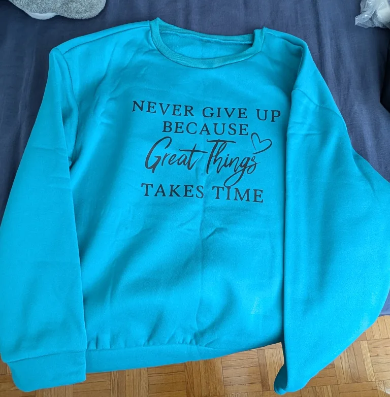 Teal Coloured Jumper/sweatshirt new without tags thumbnail