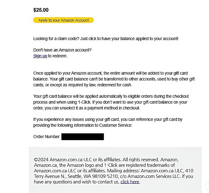 Sephora Gift Card $50 + Amazon Gift Card $25 in a lump - photo 2
