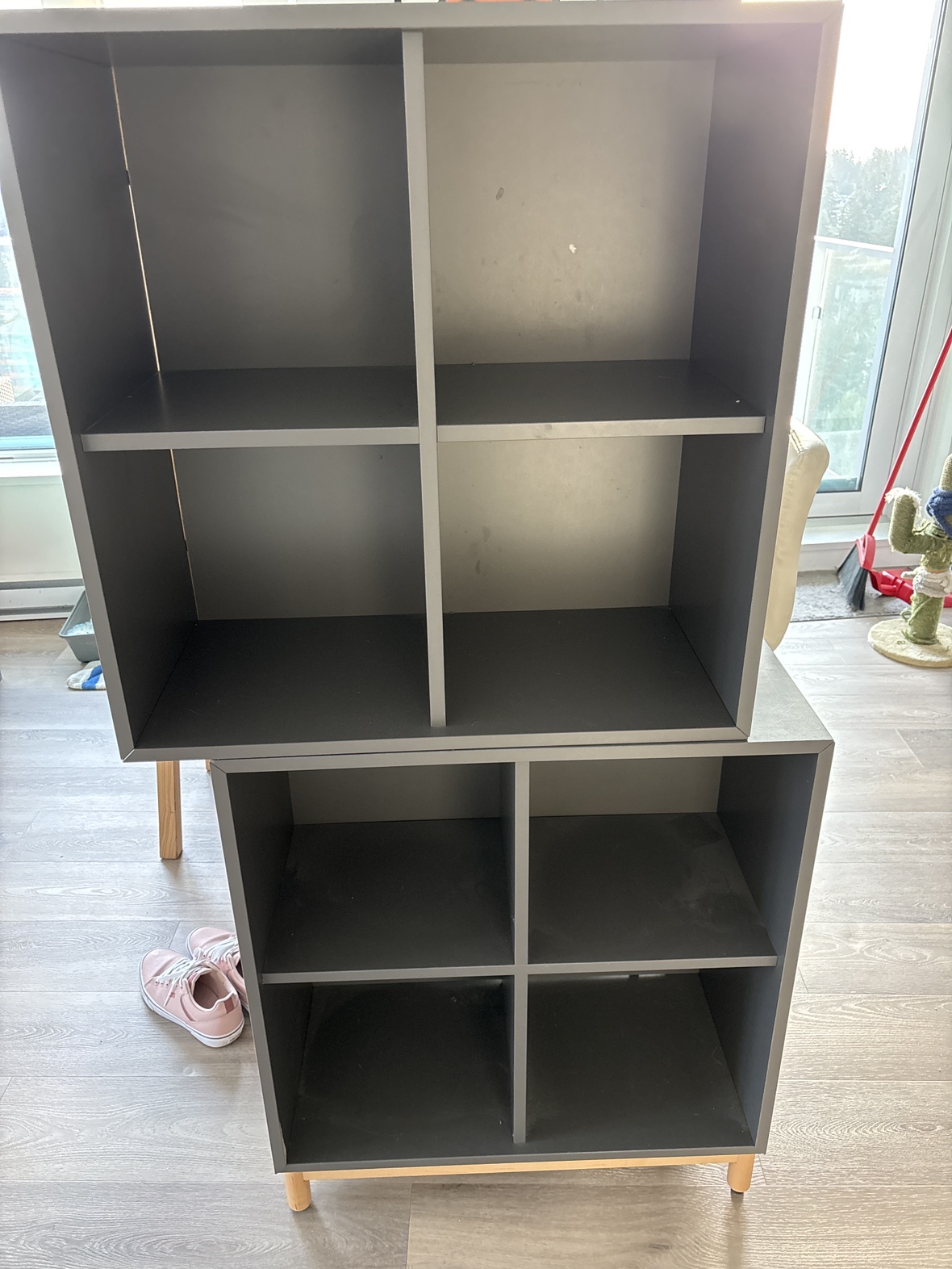 4 Cube Bookcase X 2 units available (#freecyvle) - photo 4