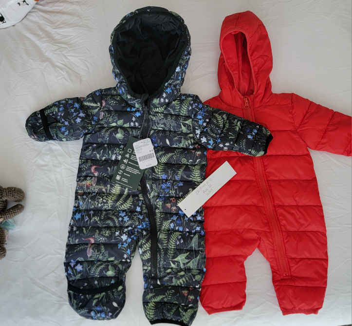 Baby snowsuit