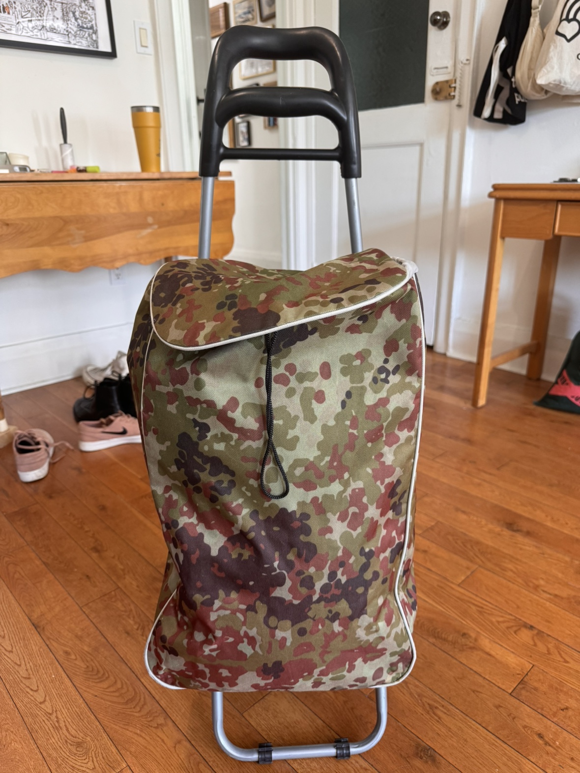 Camouflage Shopping Cart