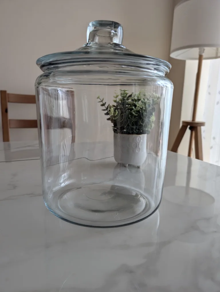 Glass Jar with Lid thumbnail