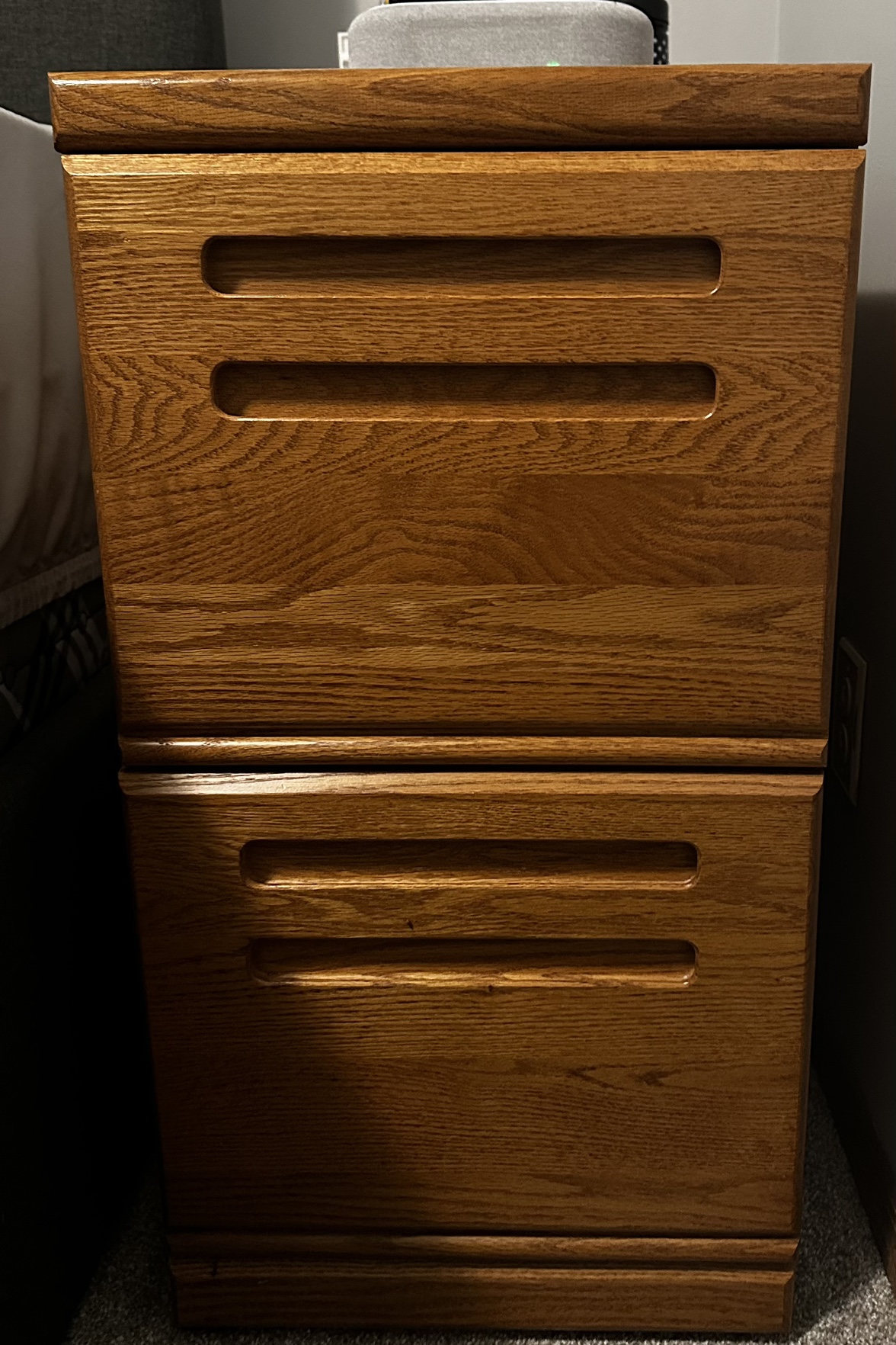 Two Drawer Nightstand