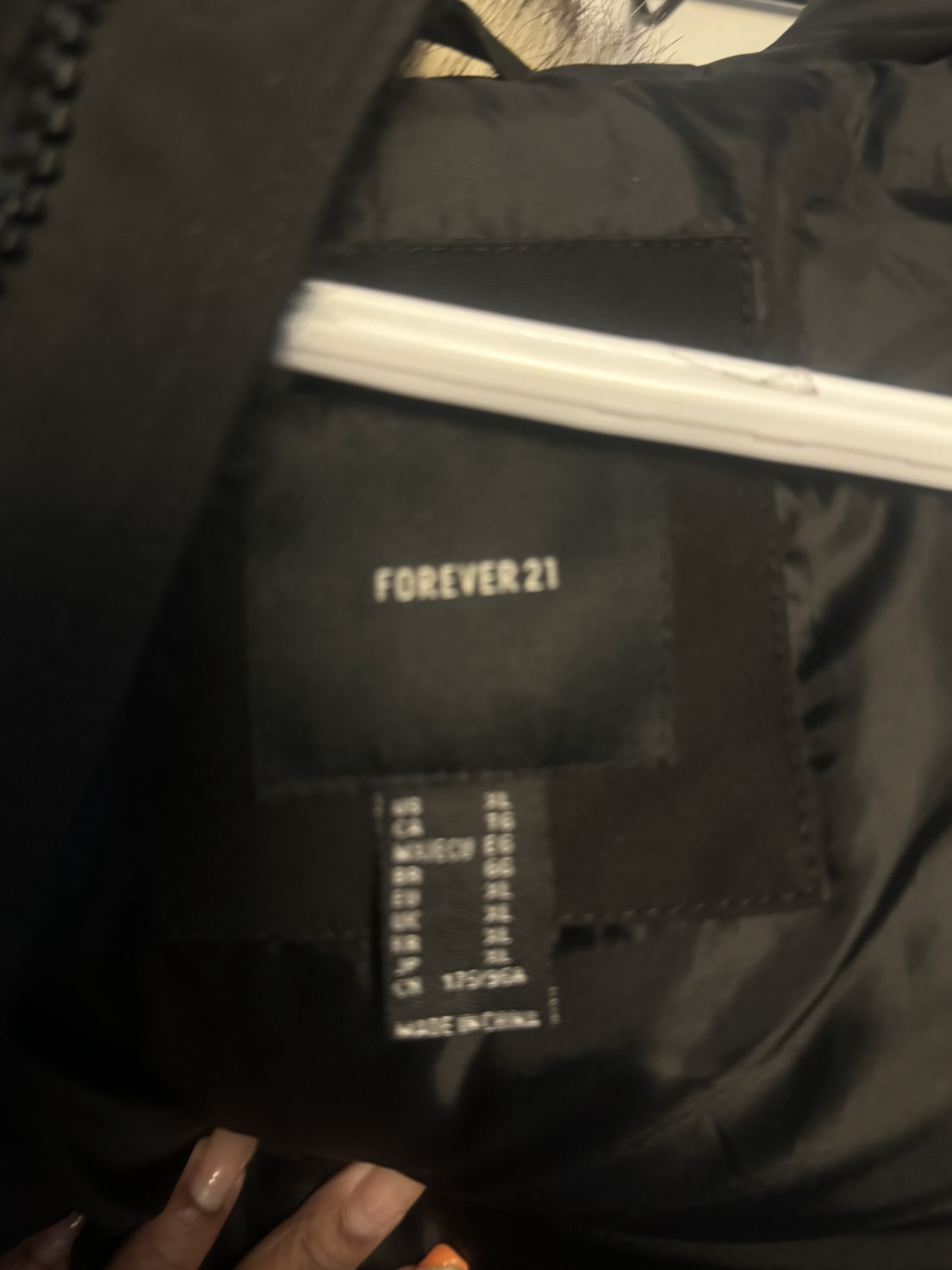 Forever 21 Black Winter Coat - photo 3