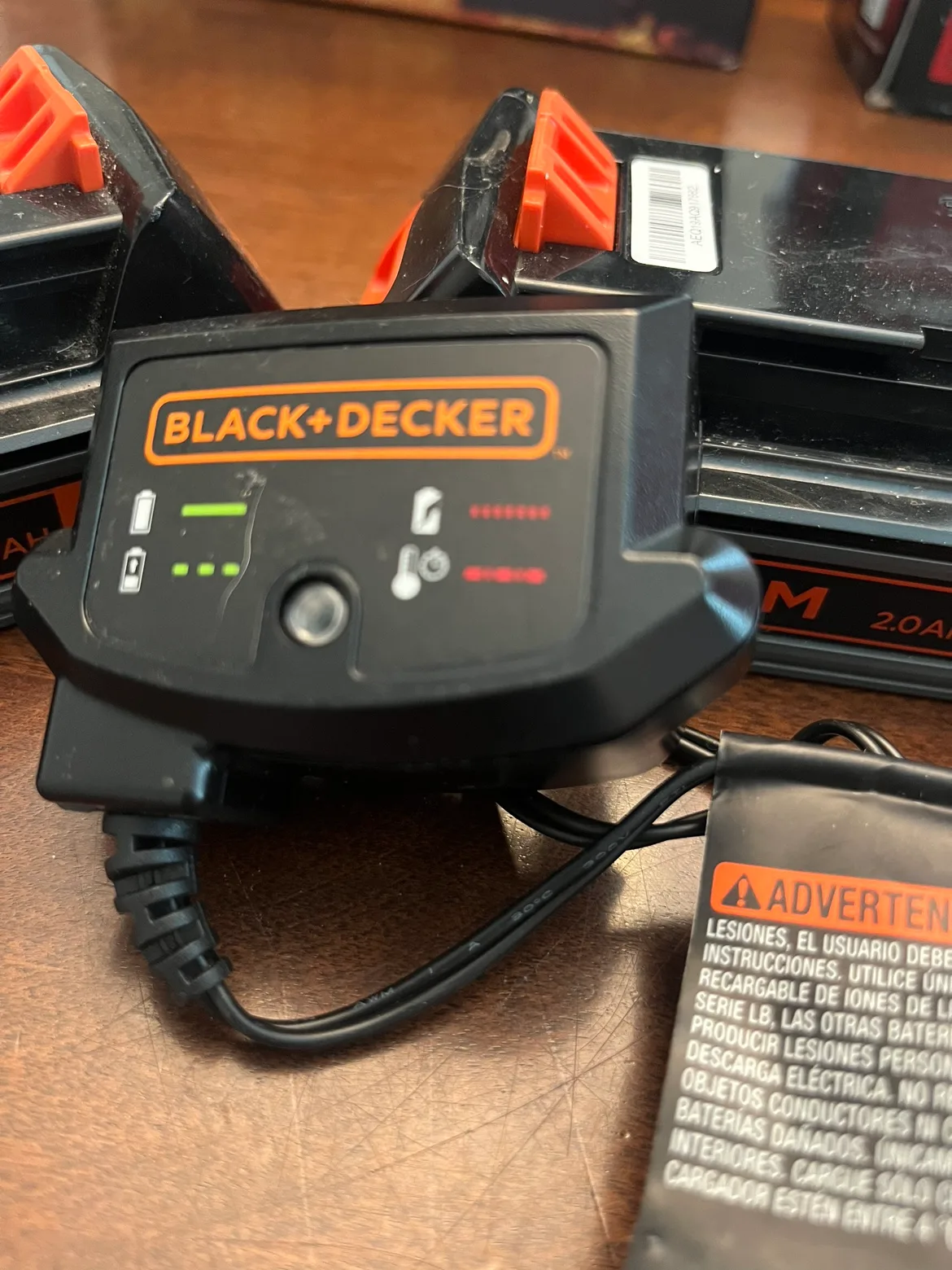 Black + Decker 20V Lithium Battery thumbnail