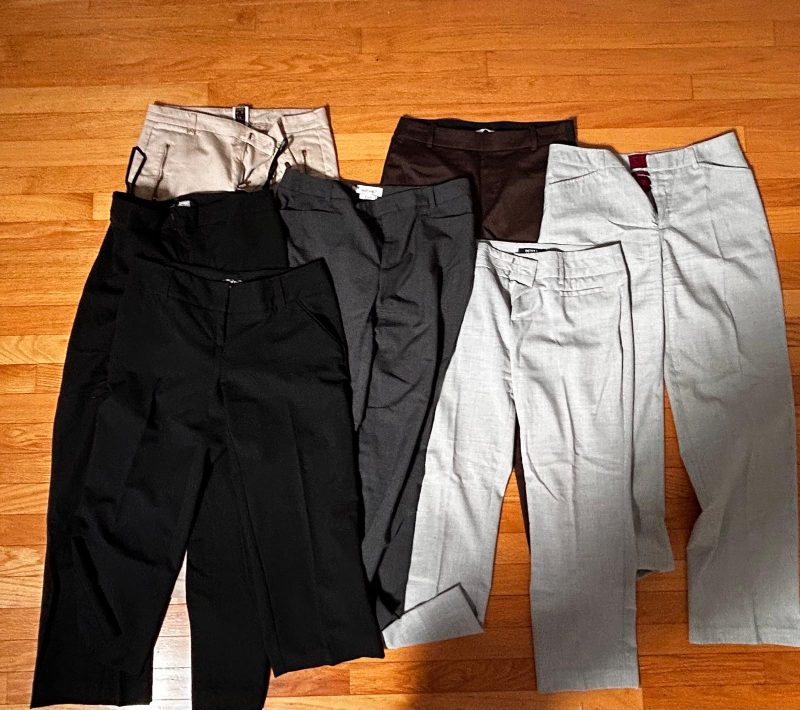 Women's Dress Pants Bundle of 7