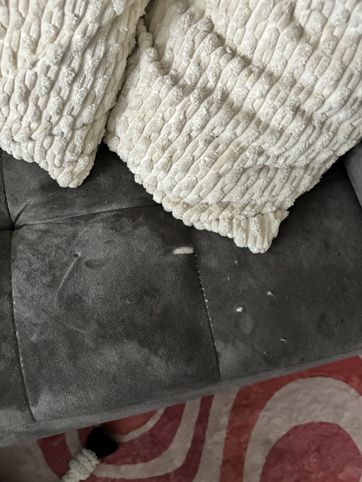 Couch in fair condition! NEED GONE! - photo 4