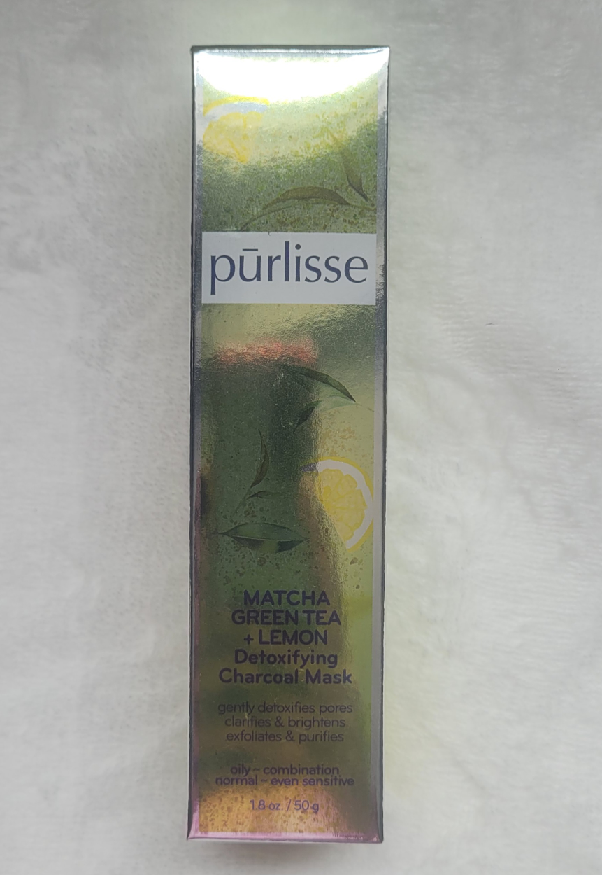 Purlisse Matcha Green Tea + Lemon Detoxifying Charcoal Mask - photo 2