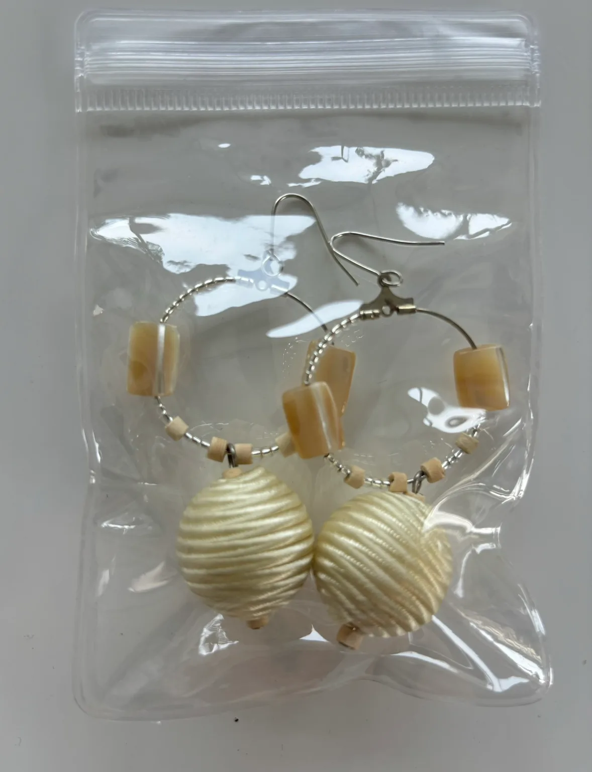 Satin Hoop Earrings ❤️ image indicator(2)