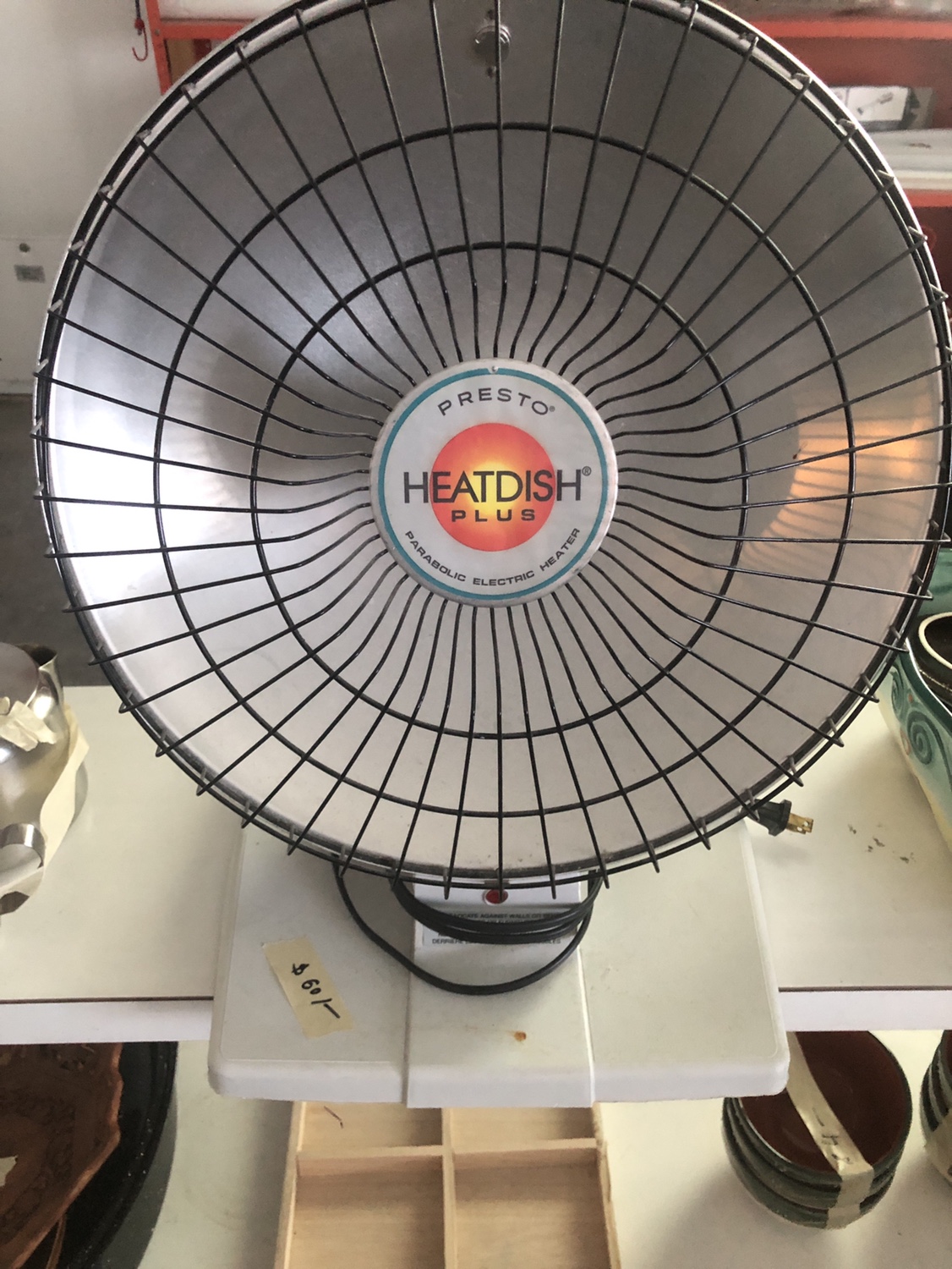 Presto Heatdish Plus Parabolic Electric Heater