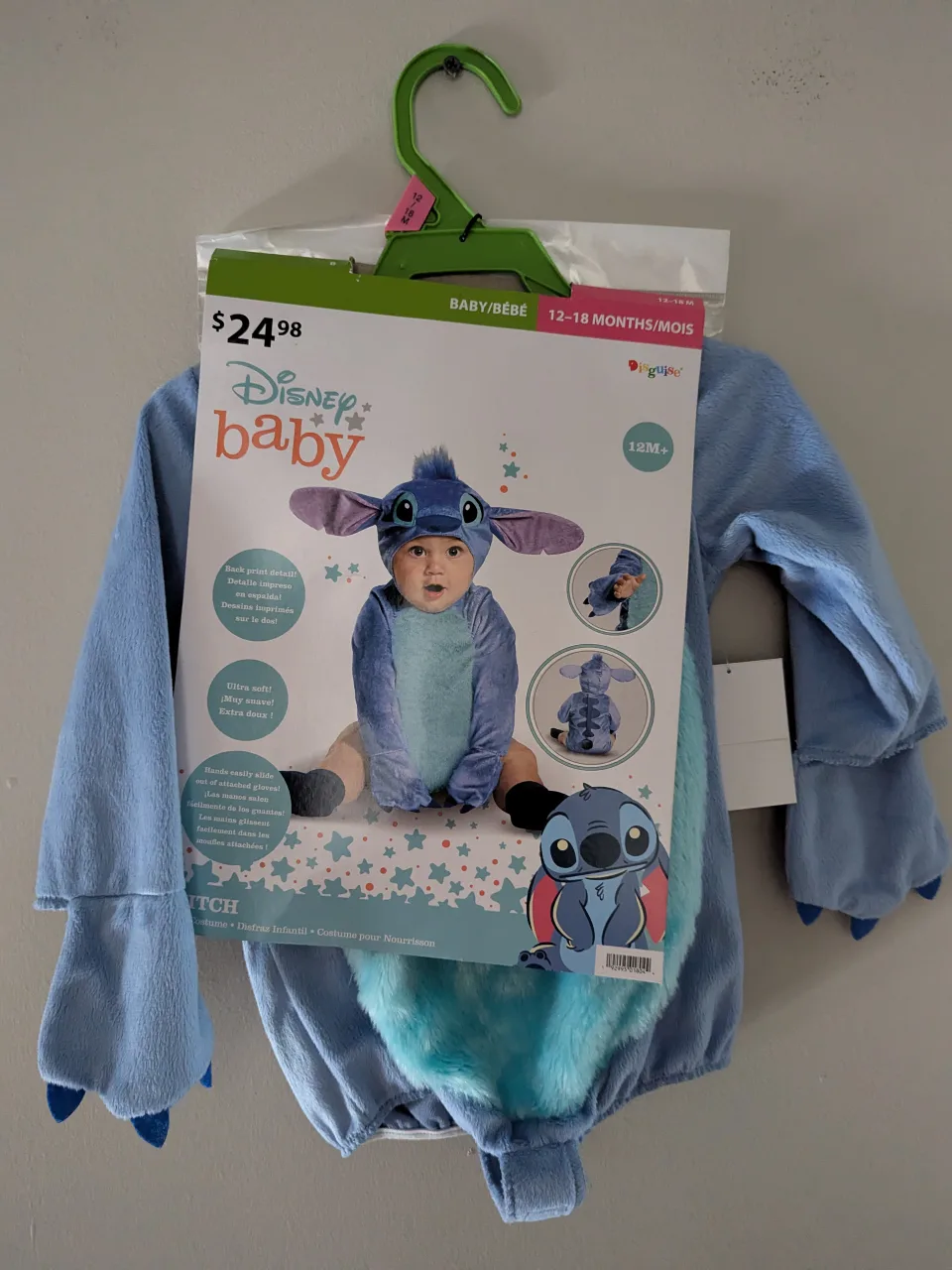 Disney Baby Stitch Costume (New) thumbnail