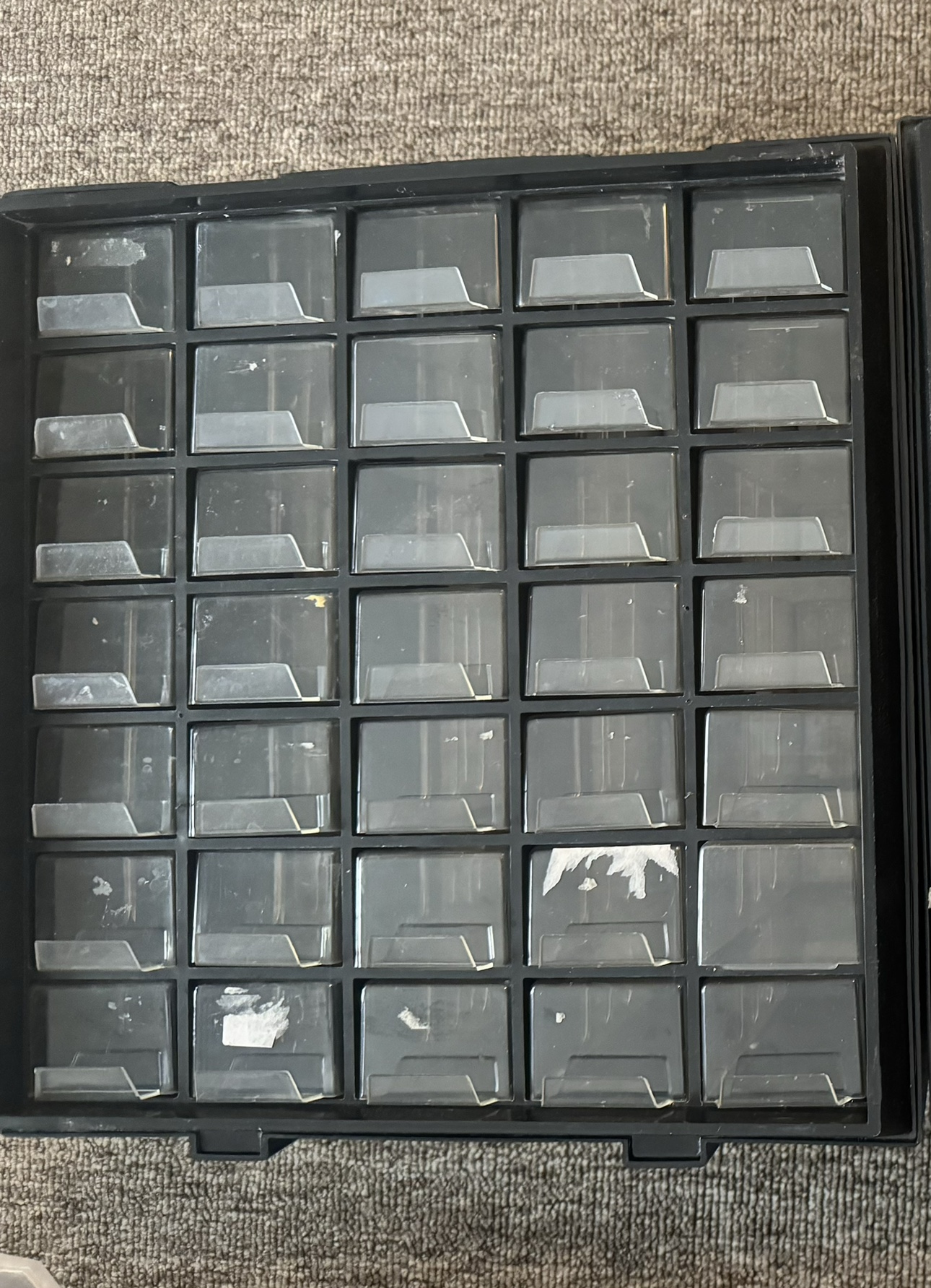 35 Small Parts Organizer x2