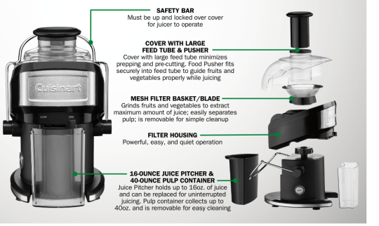 Cuisinart Compact Juice Extractor - photo 3