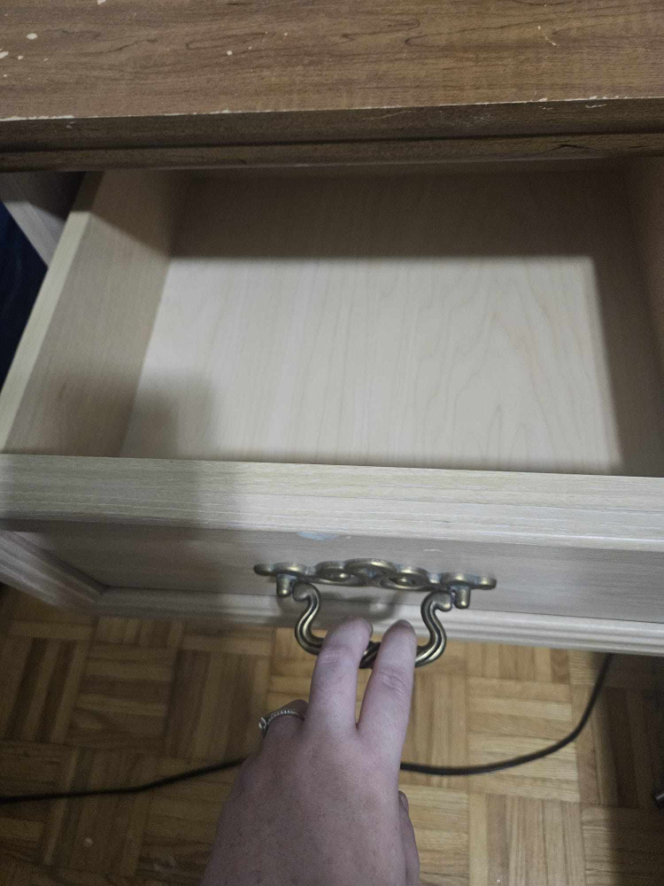 2 Nightstands with  Drawer and large storage space - photo 3