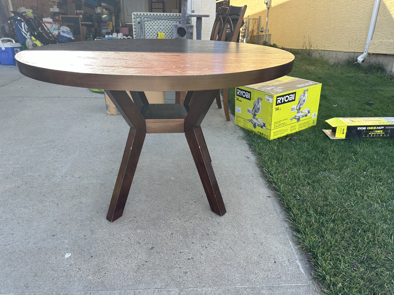 Dining Table and 3 Chairs Set